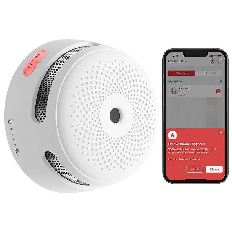 XS01-WX akıllı Wi-Fi duman dedektörü — görsel 1
